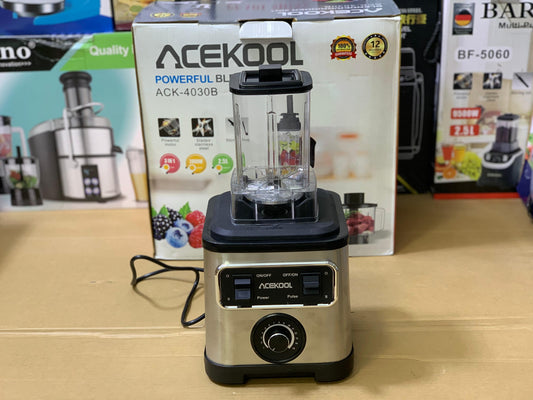 ACEKOOL Powerful 3 in 1 Blender 2000w and 2.5L Stainless Steel Blades
