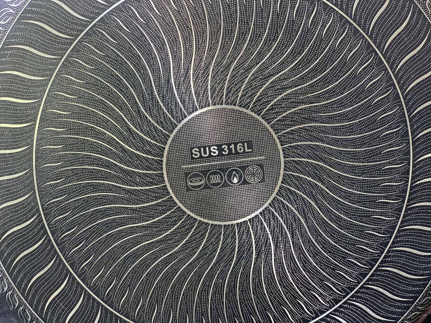 Laser Coated Fry Pan | Sus 316 Steel Graded