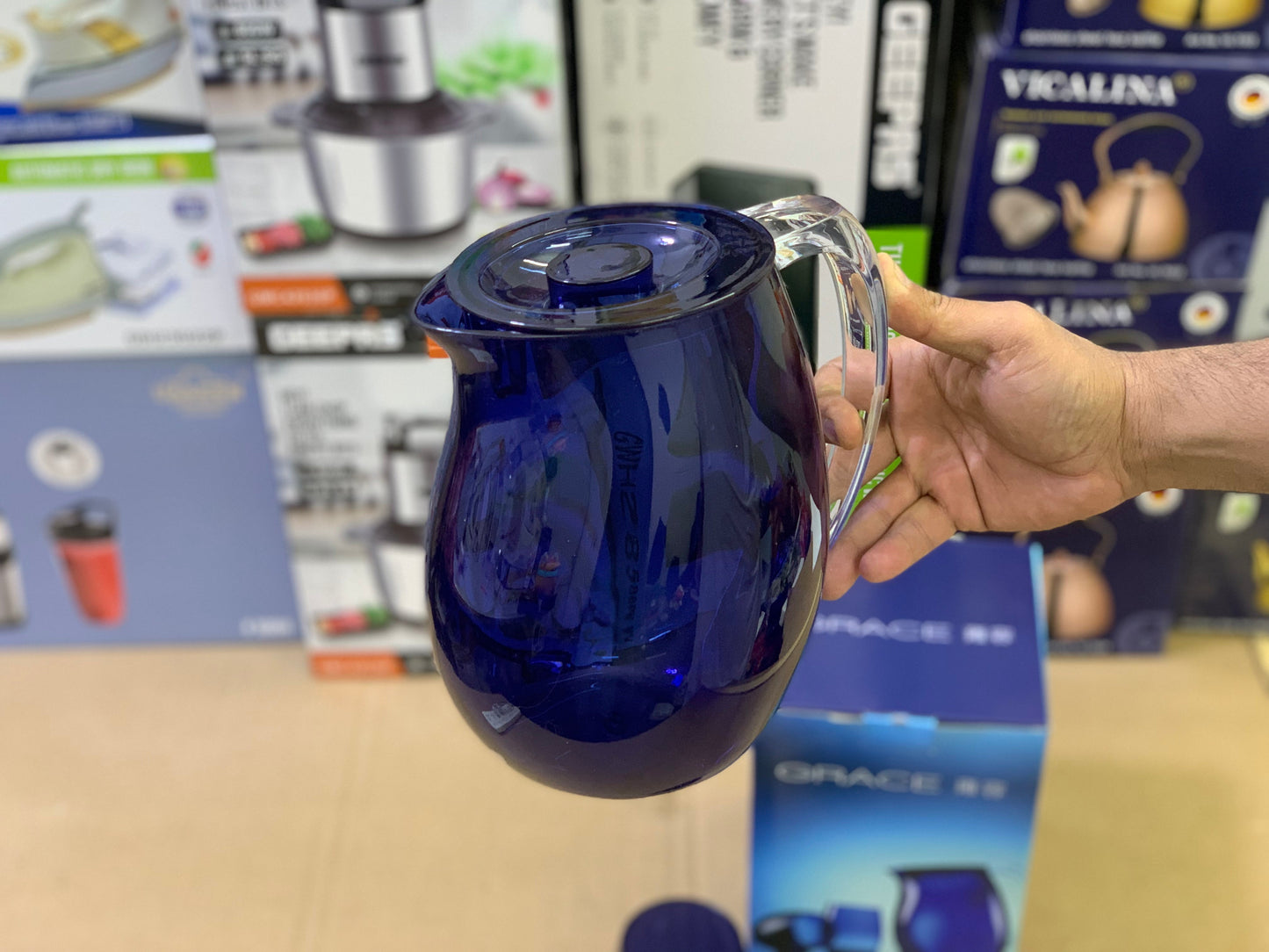 Grace brand acrylic Jug and Glasses