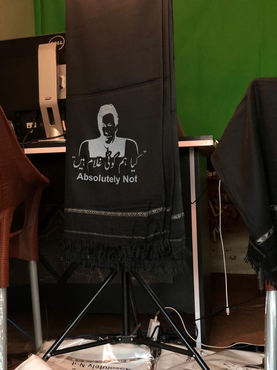 Luxuey Pashtun Khan Shawal-Pure Wool With Imran Khan Print