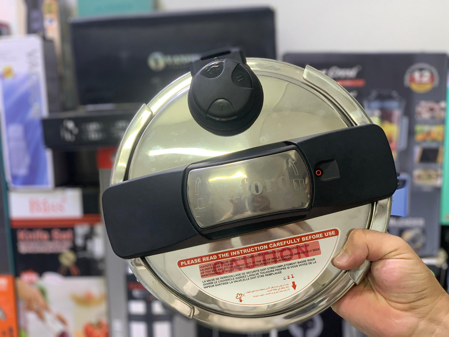 Afford Pressure Cooker 18/10 Stainless steel Clipso +precision Pressure cooker