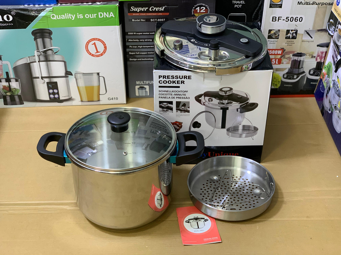 Automatic Pressure Cooker Stainless Steel