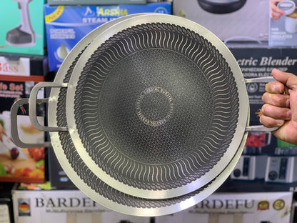 Laser coated tawa | Nonstick and Stainless steel