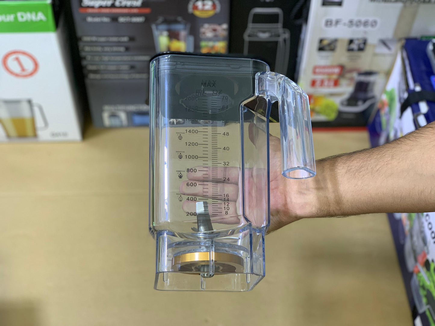 ACEKOOL Powerful 3 in 1 Blender 2000w and 2.5L Stainless Steel Blades