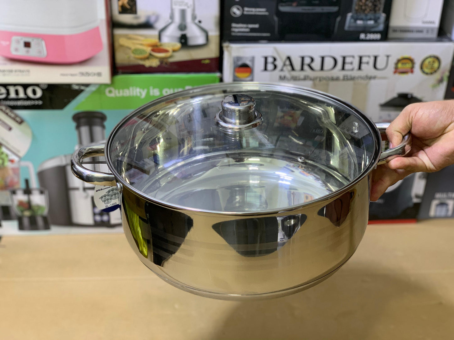 8PCS Cookware Set | 8 Pieces Stainless Steel Cookware Set