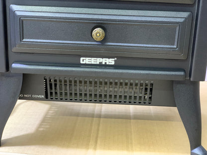 Geepas brand 3D electric artificial flame heater 1800 watt Model: 28584
