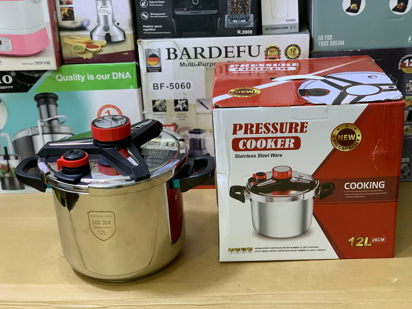 2 in 1 Pressure Cooker 12L