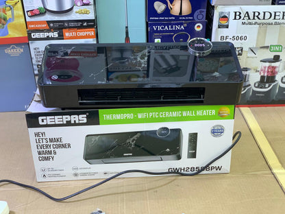 Geepas Wifi Ptc Ceramic Wall heater |GWH28588W