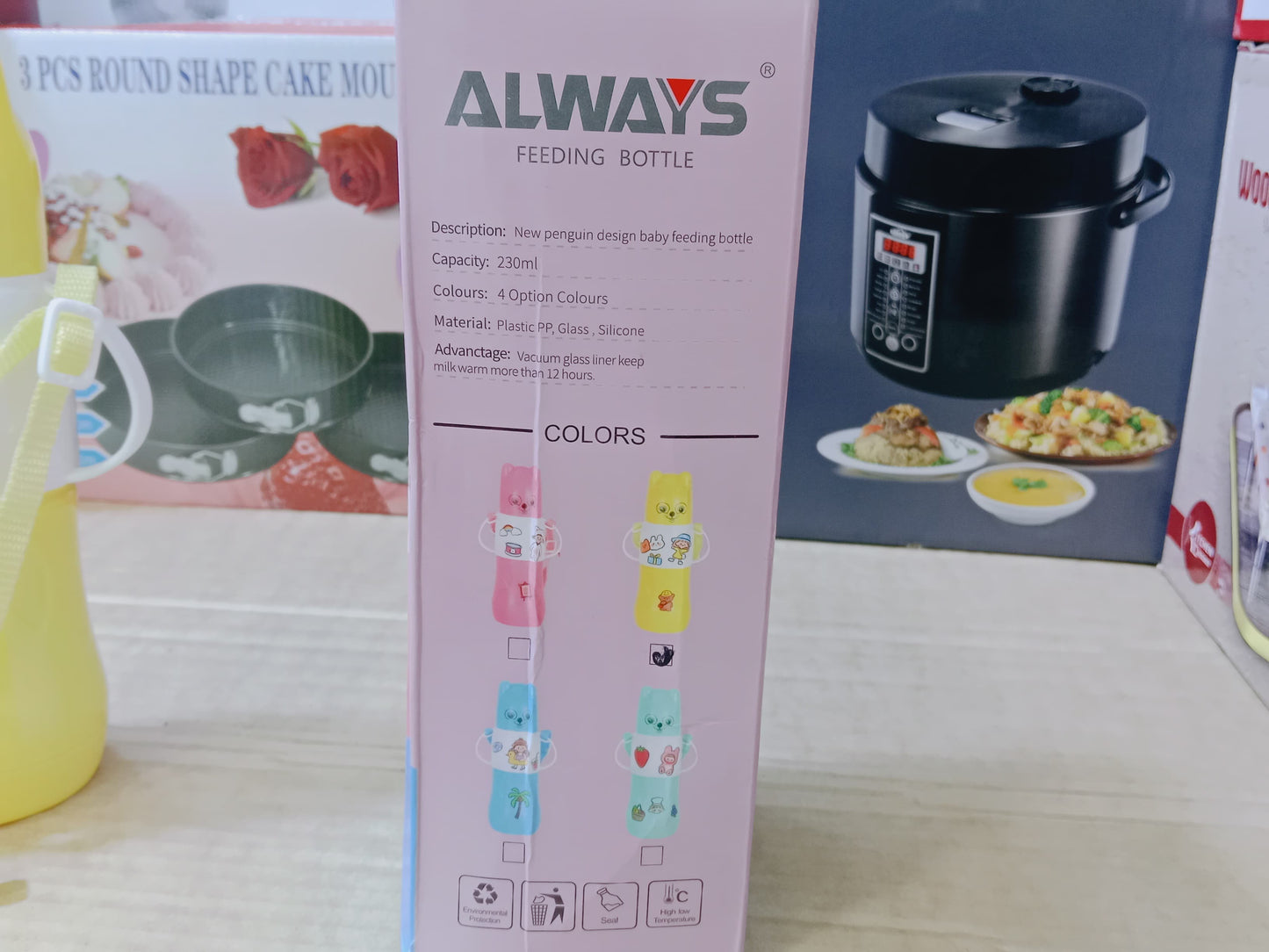 Always Feeding Bottle, Kids Feeder 230ml