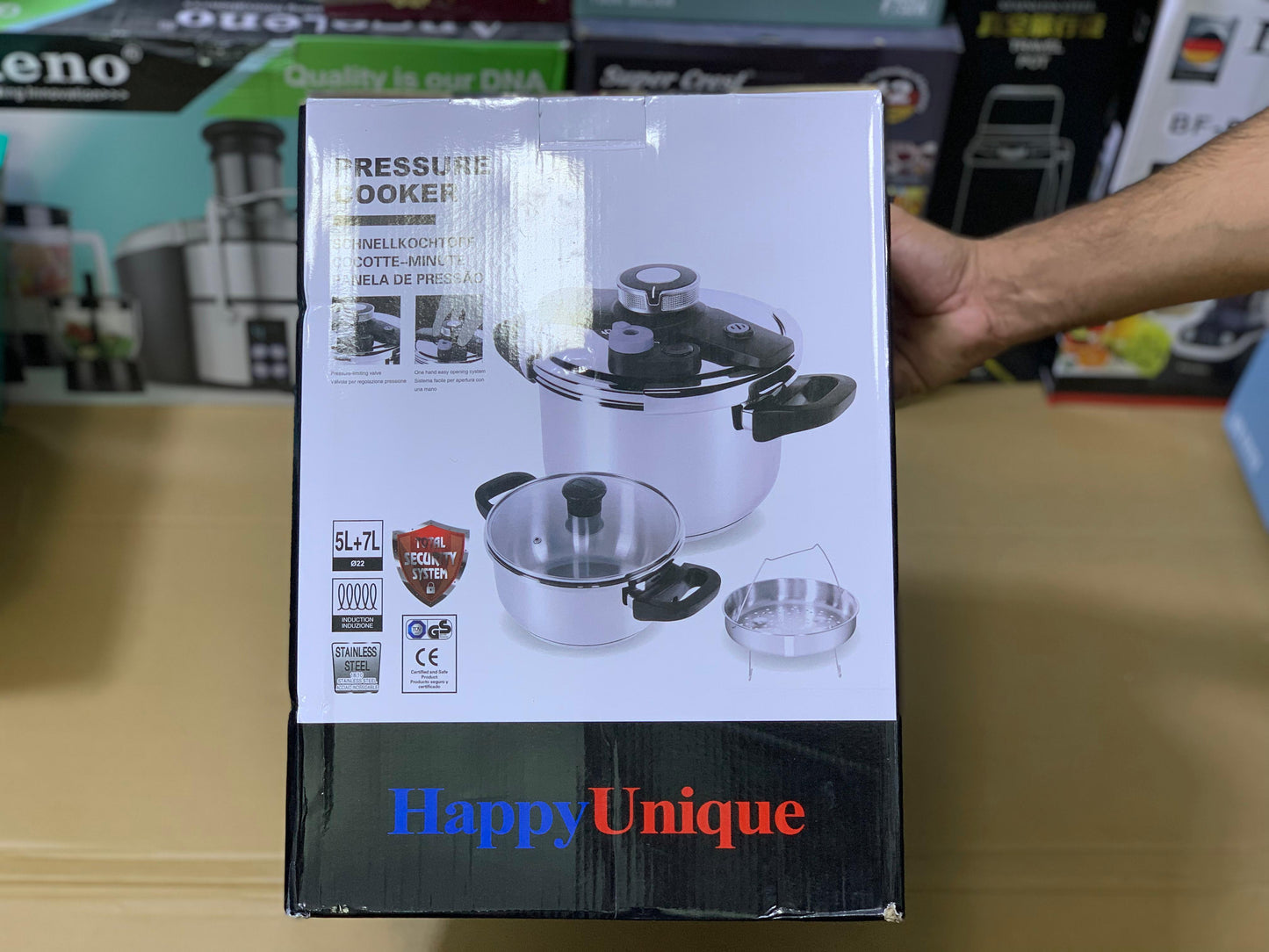 Automatic Pressure Cooker Stainless Steel