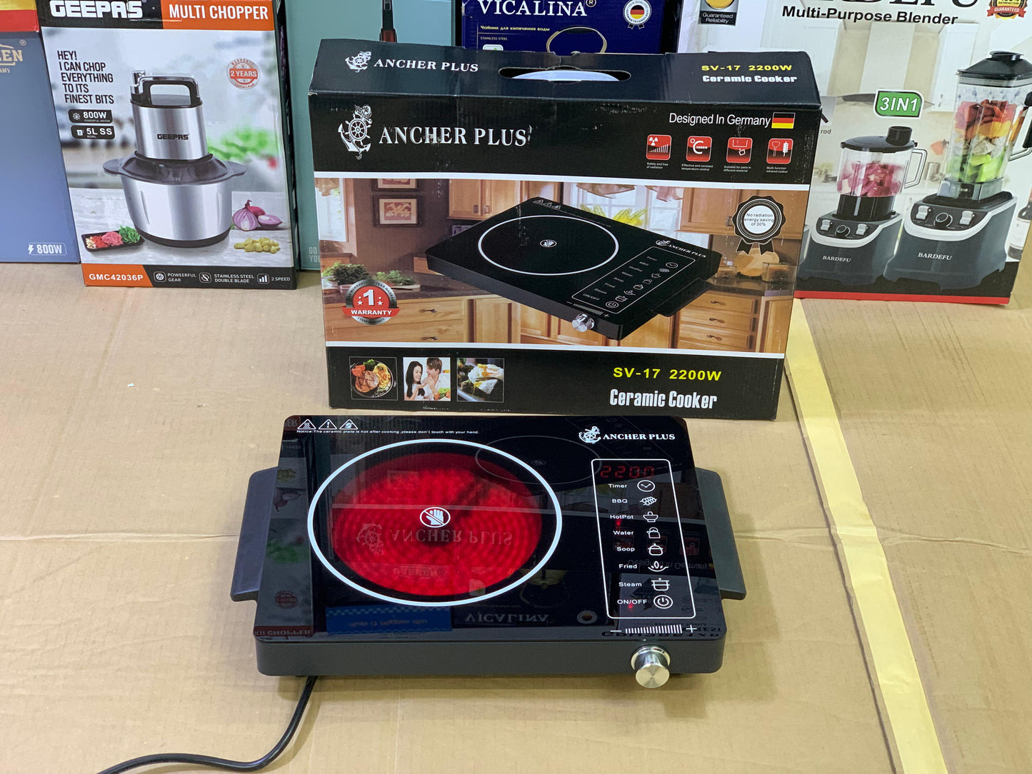 Ancher Plus Germany 🇩🇪 Design Ceramic Cooker