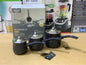 UAKEEN 3 Pieces Sauce Pans set vk-23