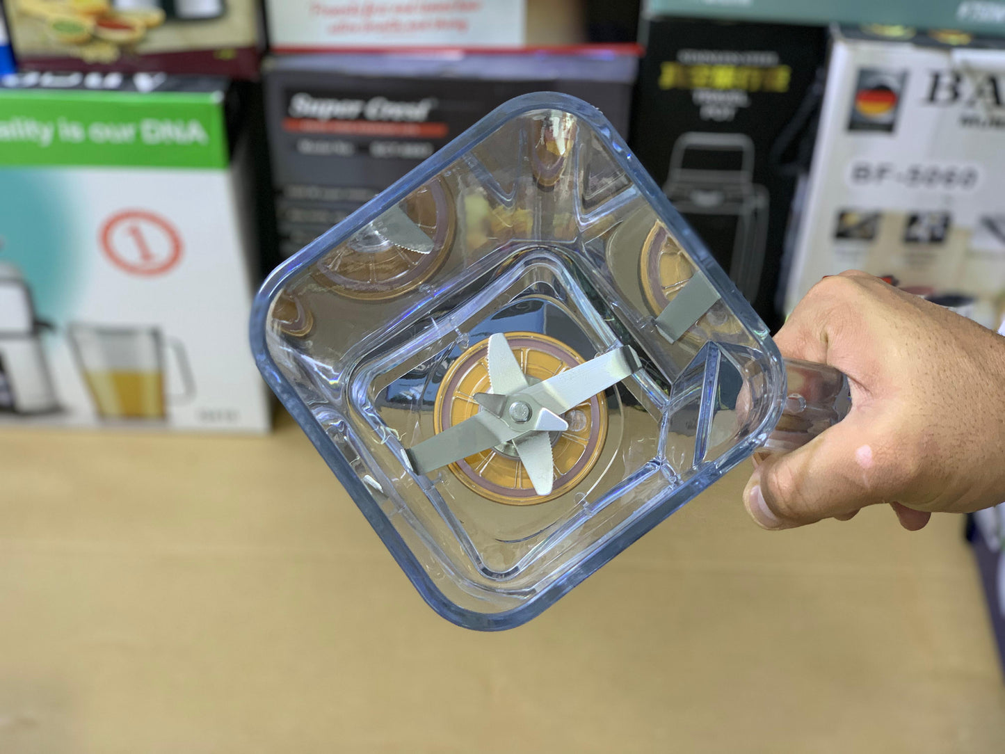 ACEKOOL Powerful 3 in 1 Blender 2000w and 2.5L Stainless Steel Blades