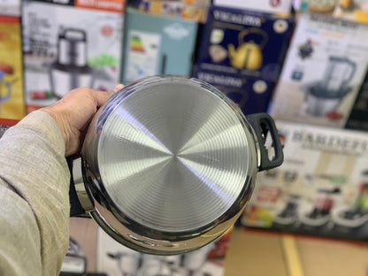 8 Pcs pressure cooker set 5L and 7L Stainless steel