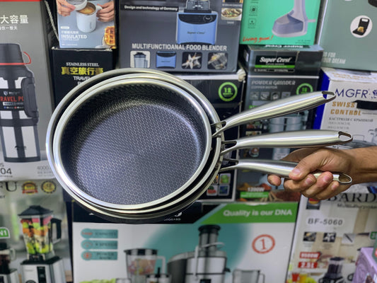 Laser Coated Fry Pan | Sus 316  Steel Graded