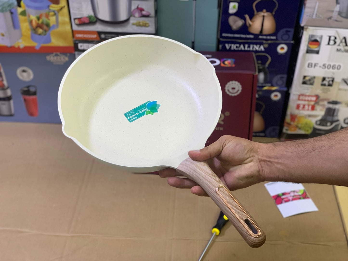 DONNOR Granite Non Stick Aluminum Frying Pan