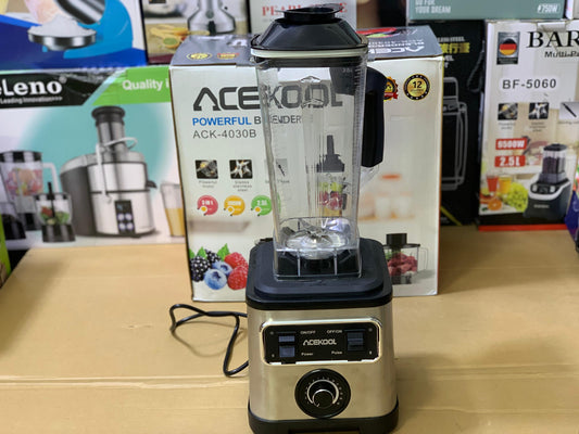 ACEKOOL Powerful 3 in 1 Blender 2000w and 2.5L Stainless Steel Blades