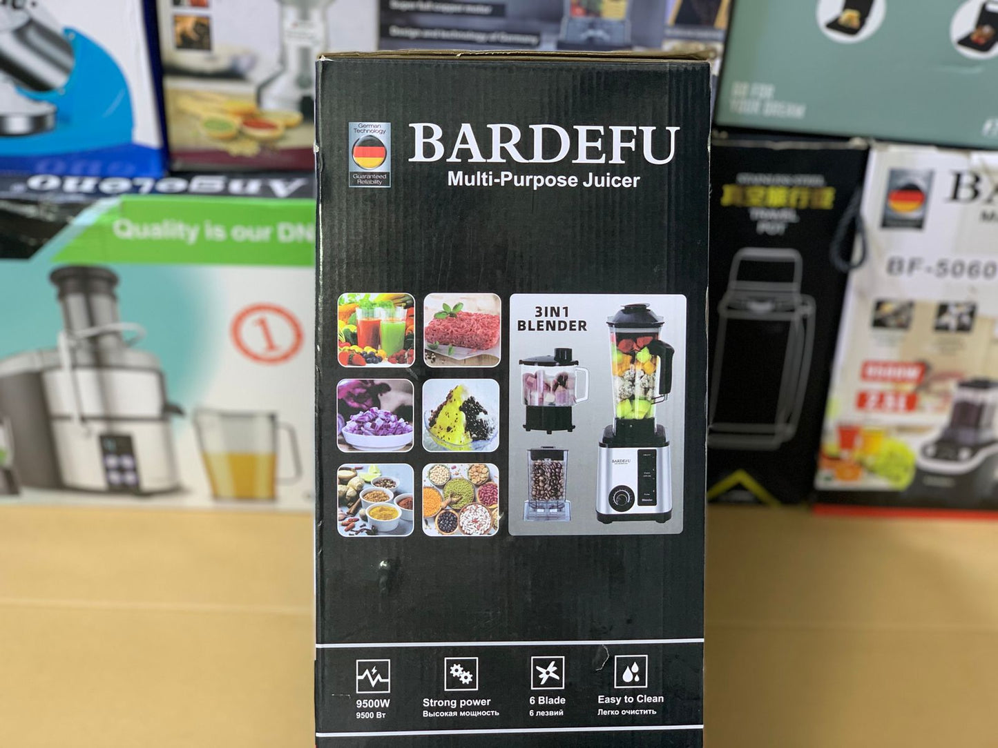 Bardefu Multi- Purpose Juicer 3 in 1 | BF- 5040| 9500W