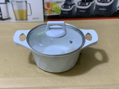 HK brand 12 pieces granite coating pure nonstick cookware set