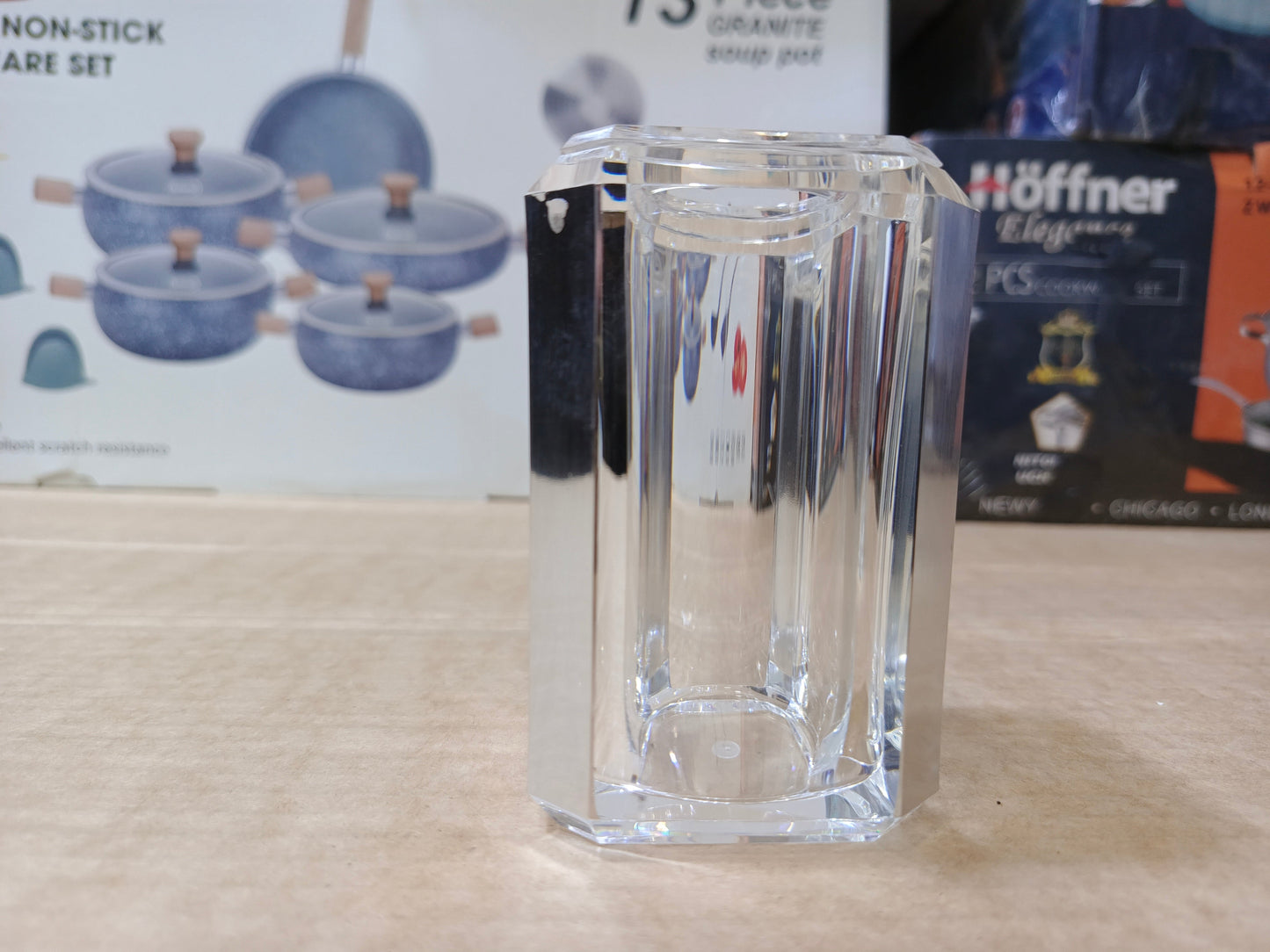 Arylic Bathroom Set For Bathroom organization 4 piece