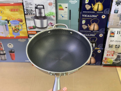 Laser Coating Deep Frypan| Deep Wok