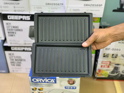 Orvica Sandwich Maker 12 in 1 complete set