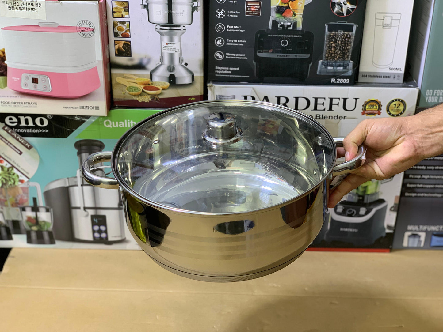 8PCS Cookware Set | 8 Pieces Stainless Steel Cookware Set