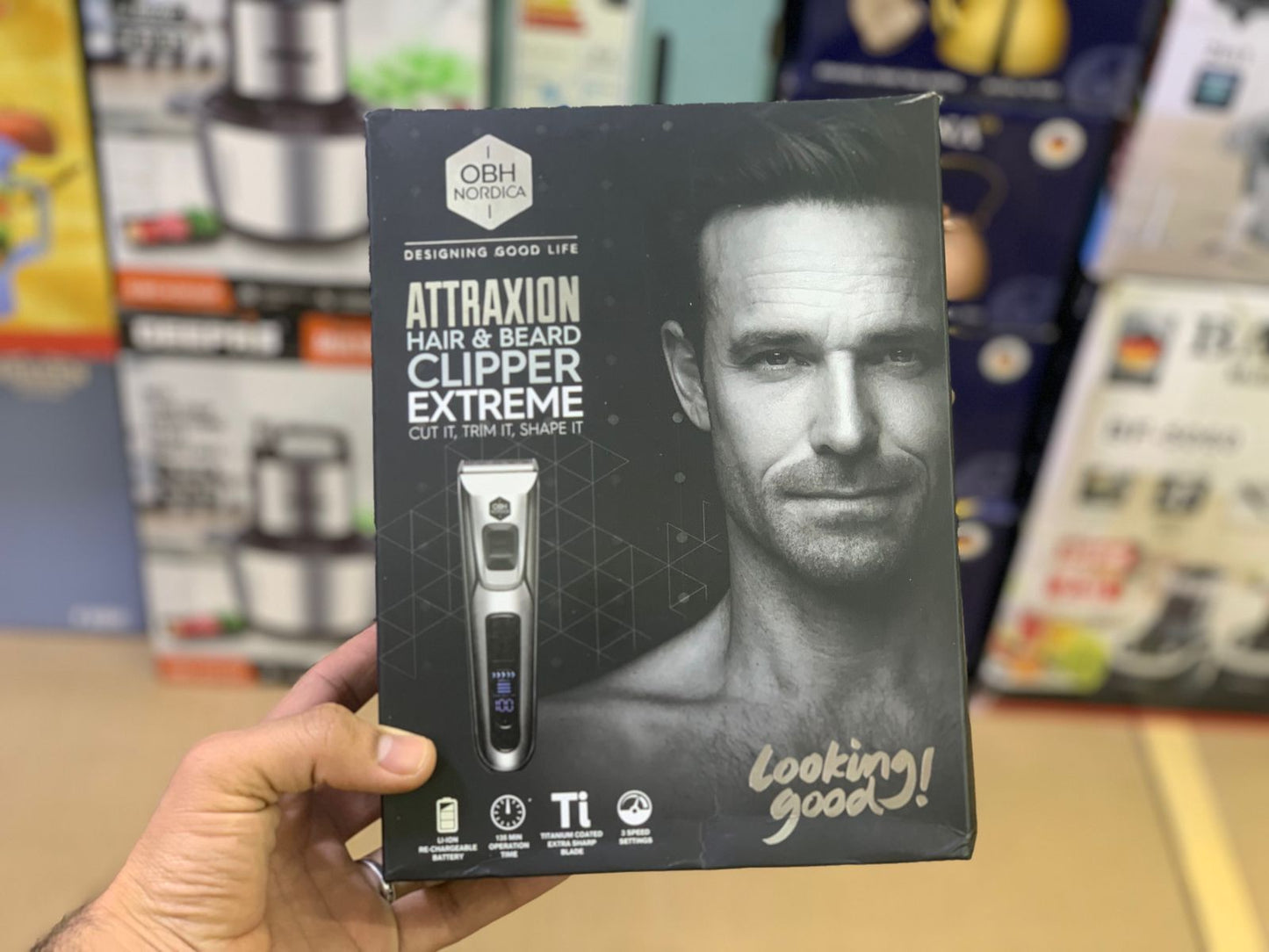 OBH Attraxion Hair & Beard Clipper