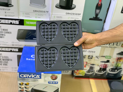 Orvica Sandwich Maker 12 in 1 complete set