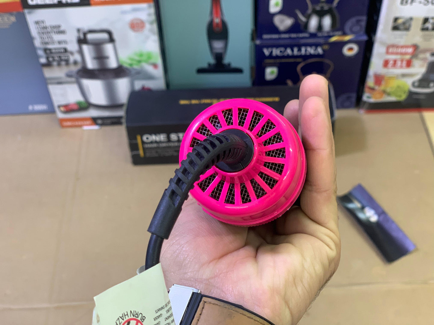 Asaan Kart™ 3-In-1 Electric One Step Hair Straightening Brush One Step Hot Air Brush Dryer + Styler