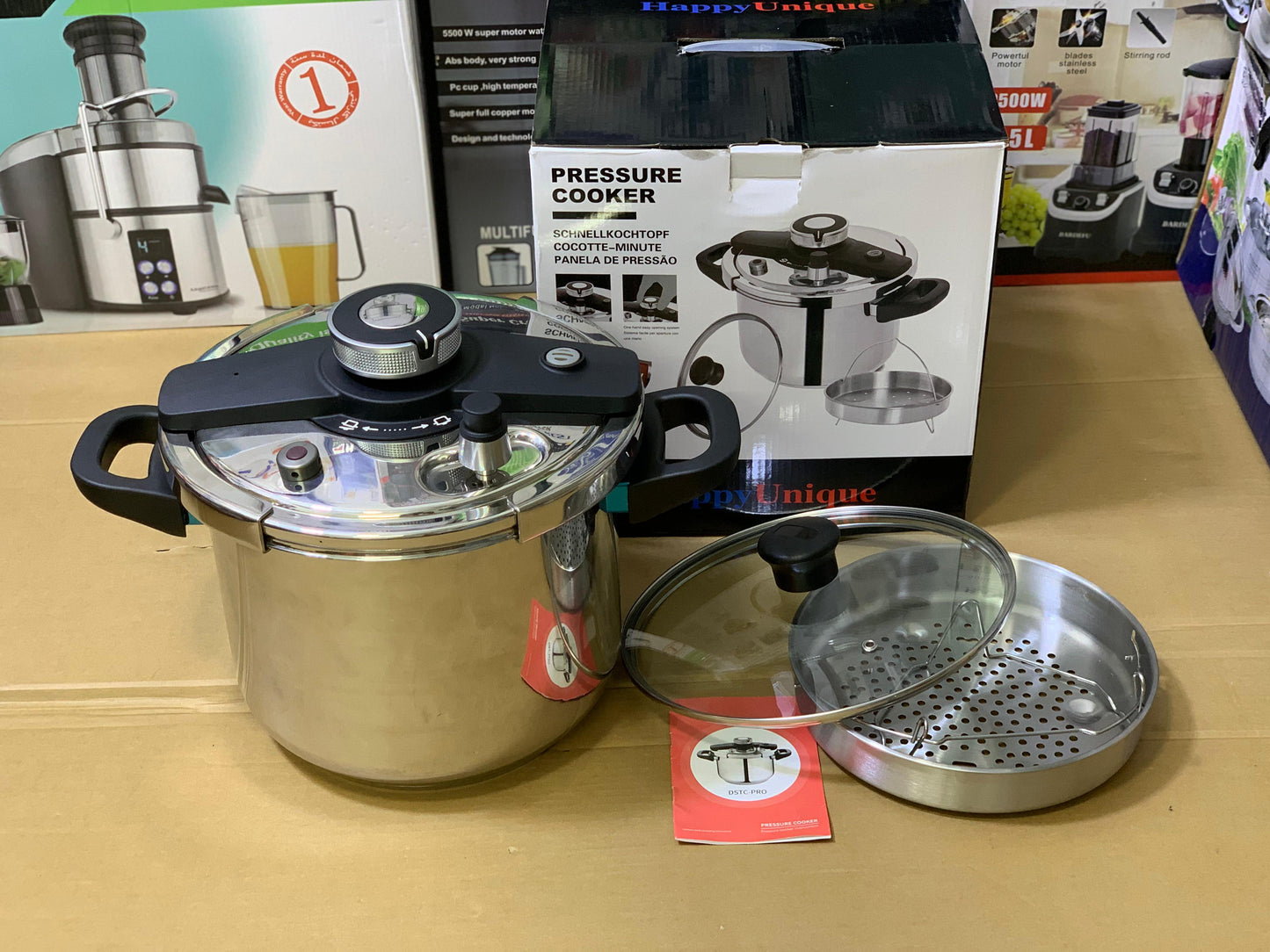 Automatic Pressure Cooker Stainless Steel
