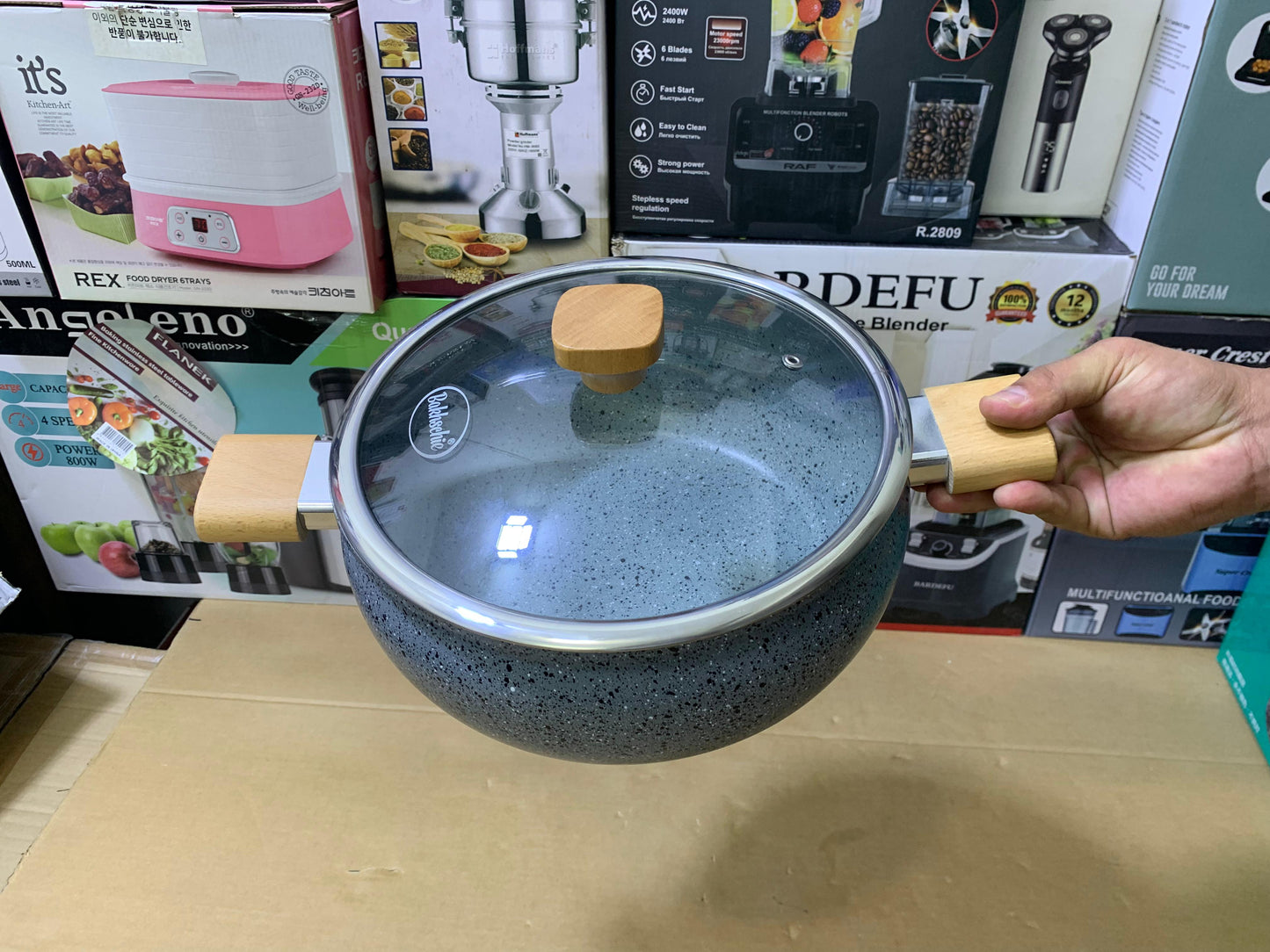 13 Pieces Bakhschie Brand cookware set-Mom's first choice