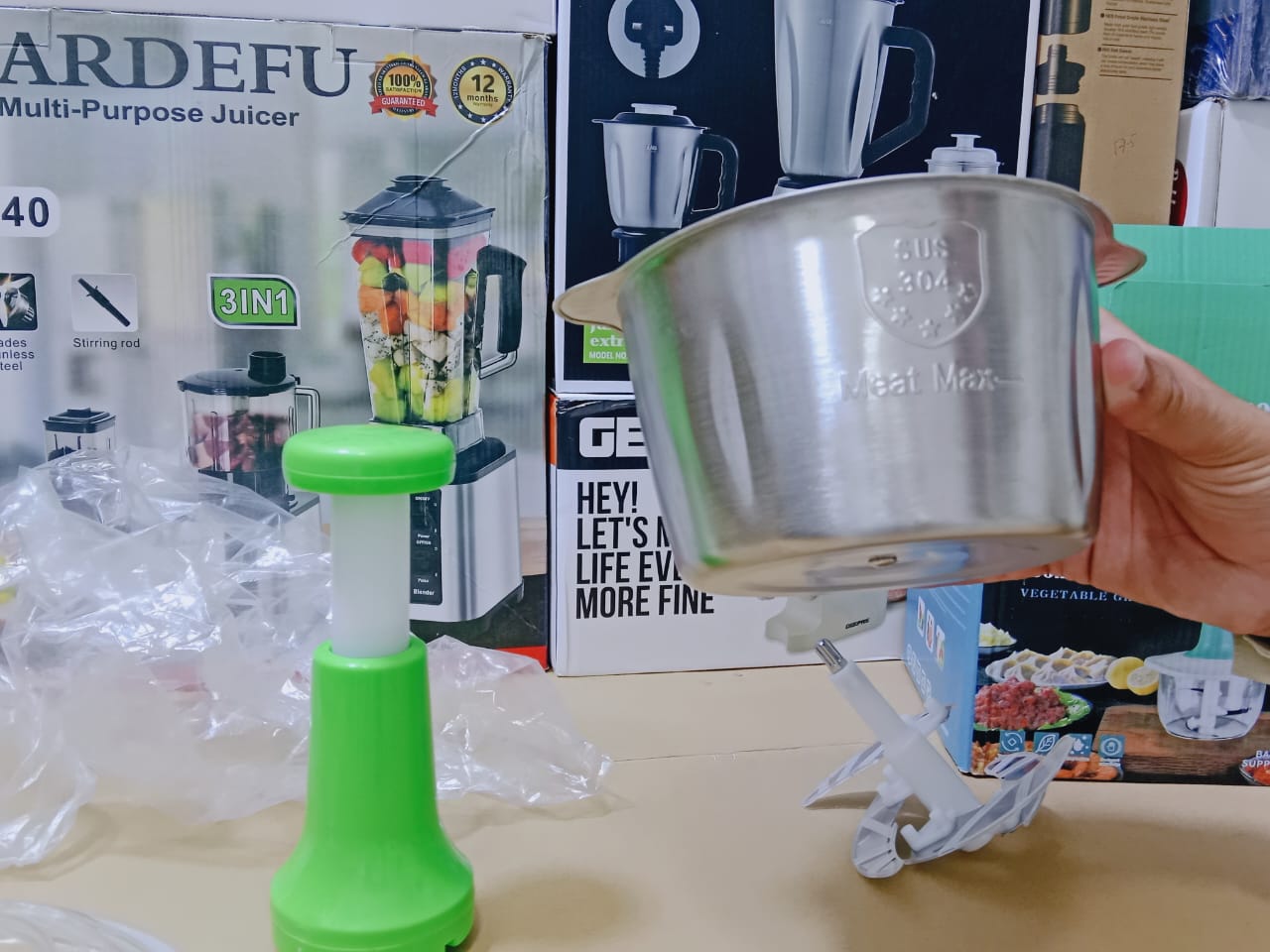 Food chopper 2L