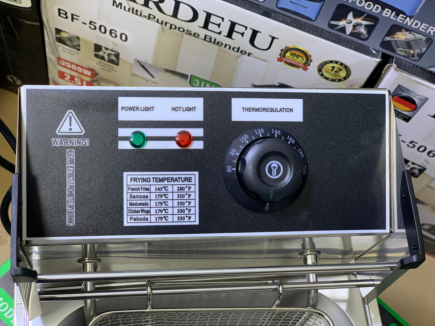 AVINAS ELECTRIC DEEP FRYER| MODEL: AV-668Y